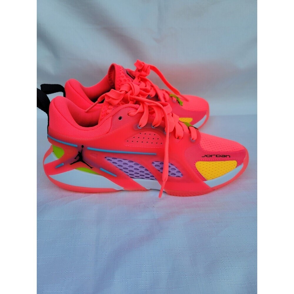 Nike Jordan Heir Series Size 5.5 Neon Pink Orange Shoes FZ2471-601 Brand New